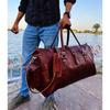 Leather Duffle Bag, Handmade Leather Weekender, Gym Bag, Vacation Duffel Bag, Leather Travel Bag, Overnight Bag, Leather Holdall