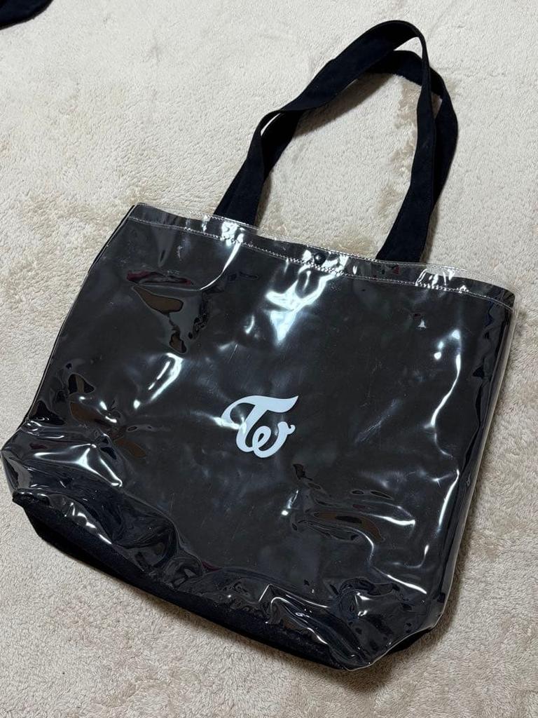 [USED] TWICE LIGHTS tote bag + Sana trading card