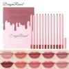 Lip Line Pen Waterproof Mist Matte Dumplings Lipstick Set Box Foam Pen Foam Penalt Lip Line Set