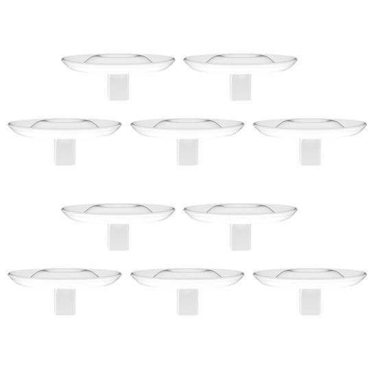 Прозрачный держатель для стеблей плавающих цветов, держатель для цветочной композиции, плавающая ваза для цветов, подставка-пьедестал для декора обеденного стола, кухонного острова