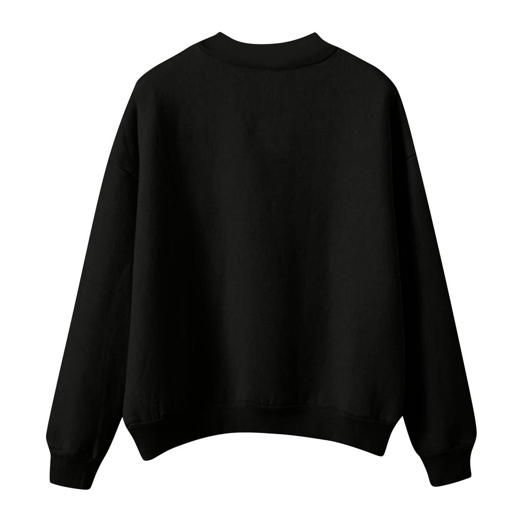 Children's Fashionable Casual Long-sleeved Loose Christmas Print Pullover Sweatshirt