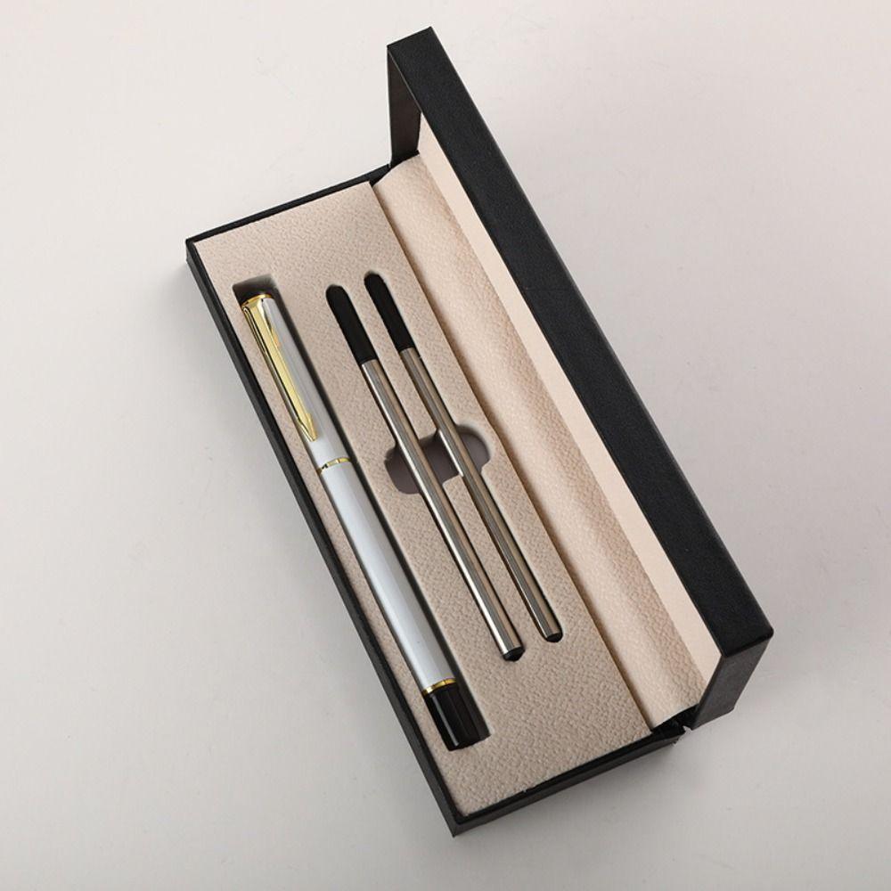 Подарочная металлическая ручка для подписи 0,5 мм Деловая ручка Профессиональная шариковая ручка