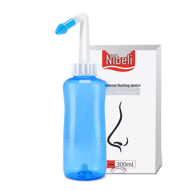 Nasal Irrigator Device: Adult & Child Saline Spray for Home Use