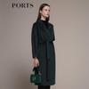 PORTS Women's 2021 Autumn/Winter V-Neck Coat