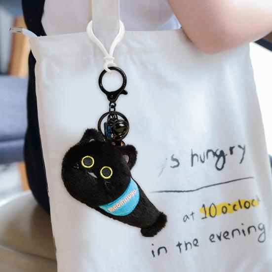 Плюшевый шарф, брелок с изображением кошки, рыбы, чучело, кукла, сделай сам, держатель для ключей, рюкзак, сумка, подвеска, украшение для детей