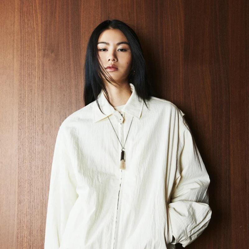 Корейское ожерелье с кисточкой в стиле Ча Цзинъюань и подвеской-кистью – Элегантный, Нишевый Дизайн, Длинная Цепочка для Свитеров