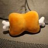 Removable Bone Plush Pillow High Quality Stuffed Plush Pillow Cartoon Dog Bone Cushion  Xmas Gifts