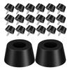 100Pcs Furniture Rubber Feet Shock Absorber Pads Anti Skid Cushions Chair Table Leg Protectors Vibration Dampers