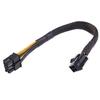 1Pc 20Cm 4Pin To 8Pin Cpu Power Converter Cable Lead Adapter Office Supplies
