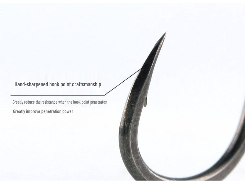 BKK Scorpion Needle Hand-Tied Iseama Jigging Hooks - Single Hook for Hard Bait Modification