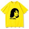 Classic Tv Girl T Shirt Fashion Funny Men Women Clothing Clothes Summer Tops Vintage Unisex Cotton Graphic T Shirts