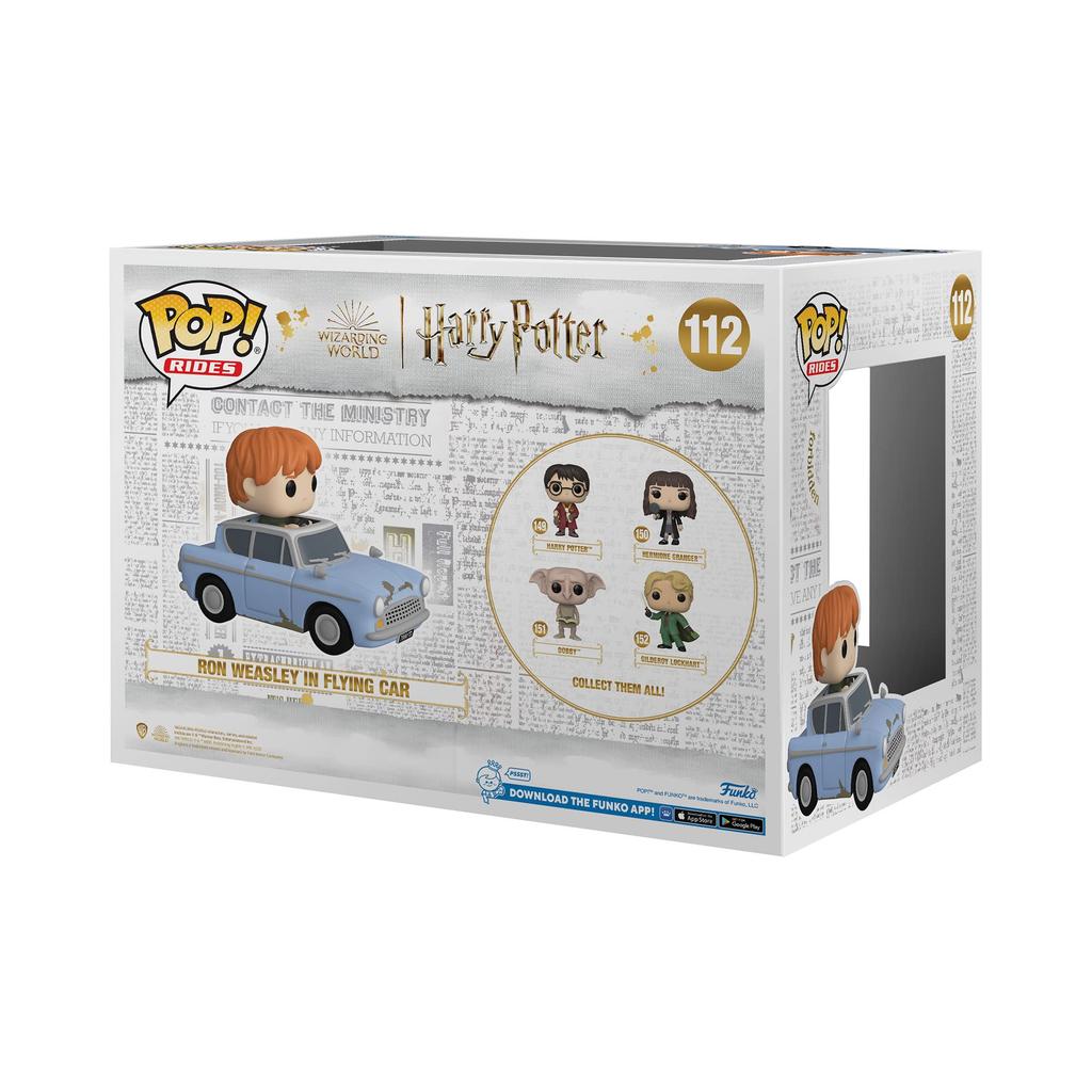 Funko Rides Super Deluxe Harry Potter Ron Weasley Figure Pop!