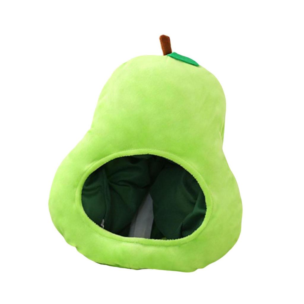 Fruit Headgear Full Cap Women Cute Headwear Creative Party Hat Plush Funny
