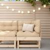 VidaXL Corner Garden Sofa Solid Pine Wood 825366