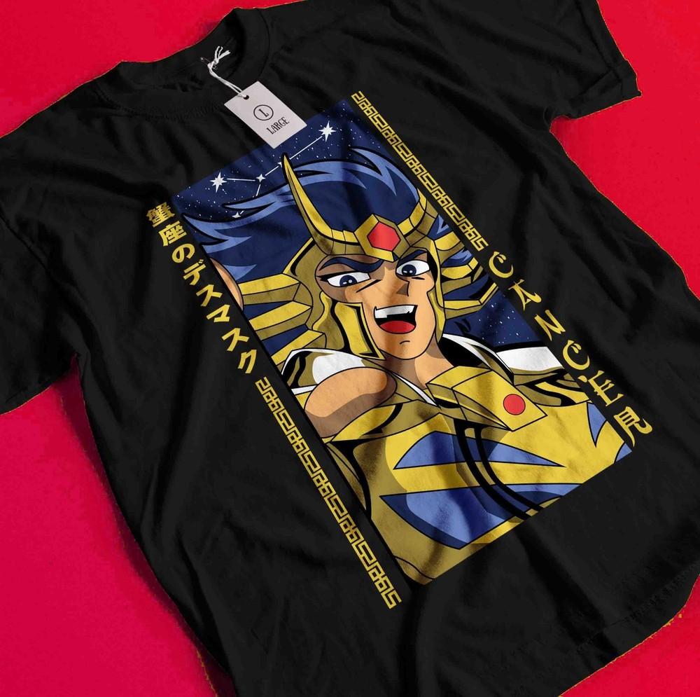 Футболка Saint Seiya Рыцари Зодиака Аниме Манга Хёга Топ Сюн Графическая футболка BB597