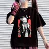 Japanese Anime Demon Slayer T Shirt for Women Kimetsu No Yaiba Nezuko T-shirt FeUnisex Tanjirou Kamado Graphic Y2k Clothes Tops