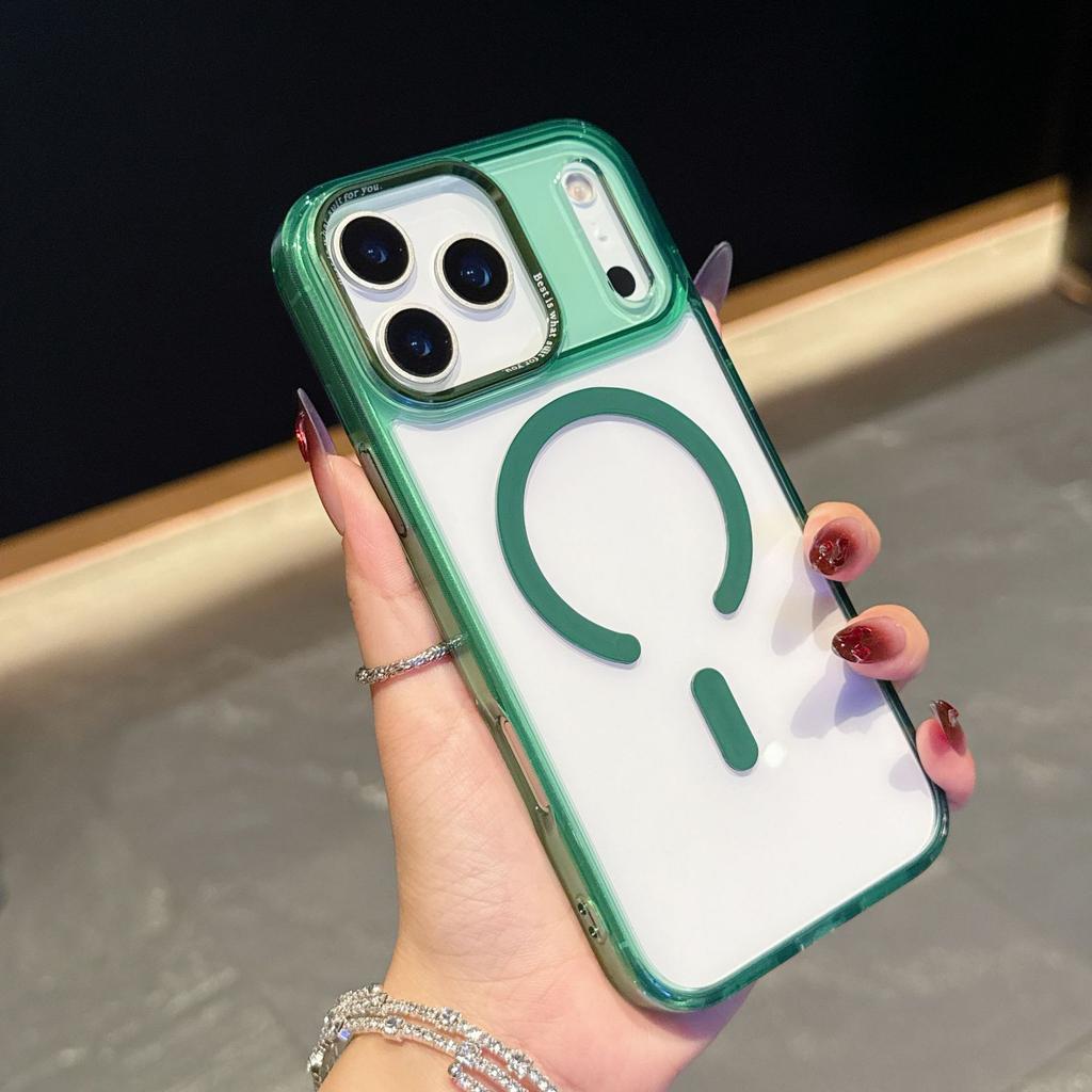 Прозрачный магнитный чехол для телефона iPhone17Air Apple 17ProMax Полная защита чехол для телефона