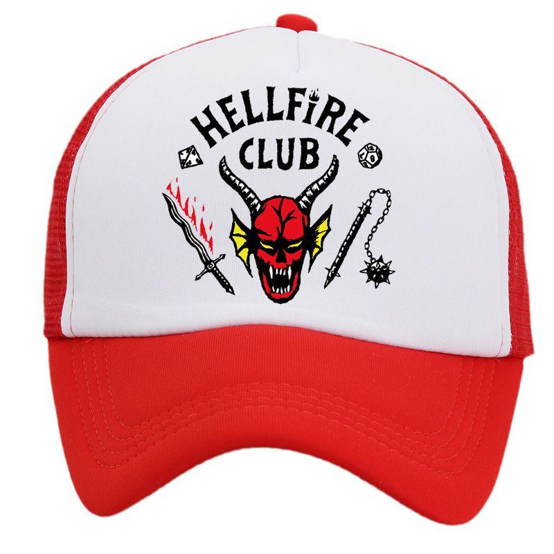 Stranger Things Thinking Cap Retro Trucker Hat With Unique Design Limited Edition Adjustable For Men Women And Kids