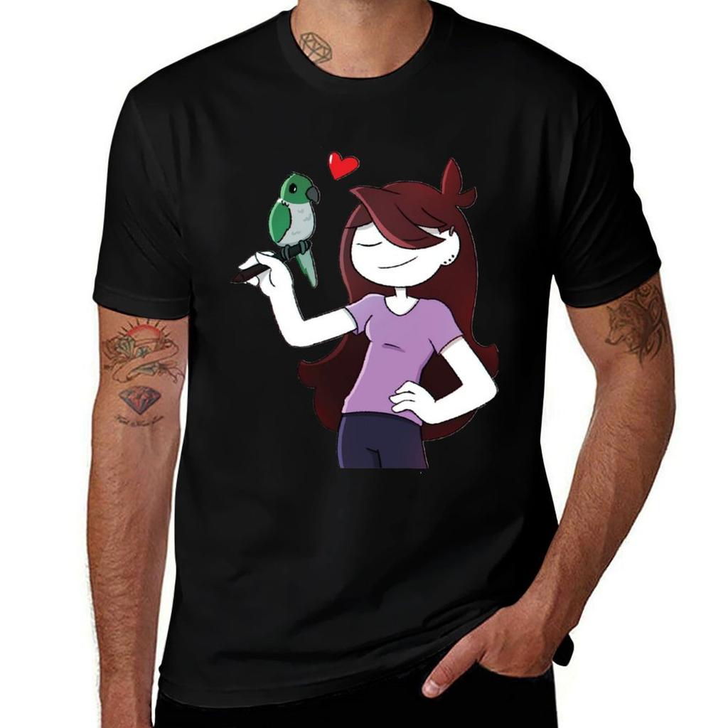 Джейден и Ари - футболка Jaiden Animation для фестиваля, повседневная, с коротким рукавом