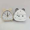 Металлические часы милые корейская версия маленький будильник часы для пробуждения спальня гостиная размещение