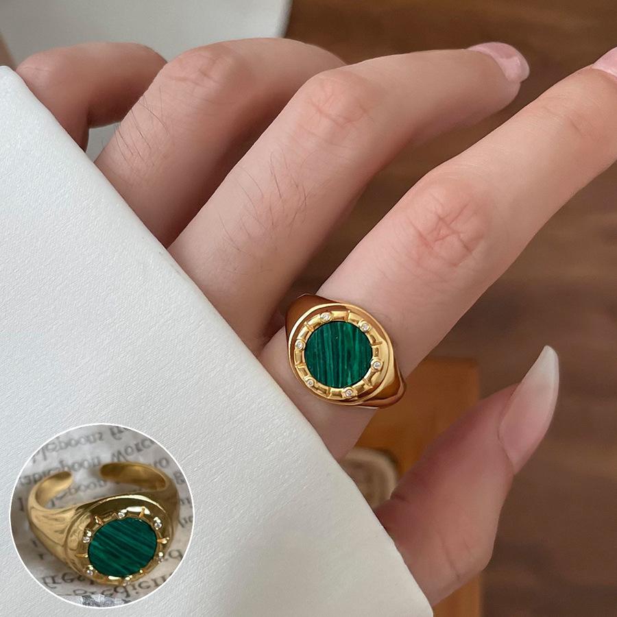 Винтажное посеребренное кольцо из серебра 925 пробы с жемчугом, открытое, для женщин