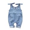 Boy Solid Denim Overalls Children's Clothing Kids Overalls   Child Jeans Pants Infant Jumpsuit Girls Outfits