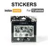[Film Lab] [Set of 12pcs] Frame Stickers for Instax Wide Film DIY Decoration CAC16