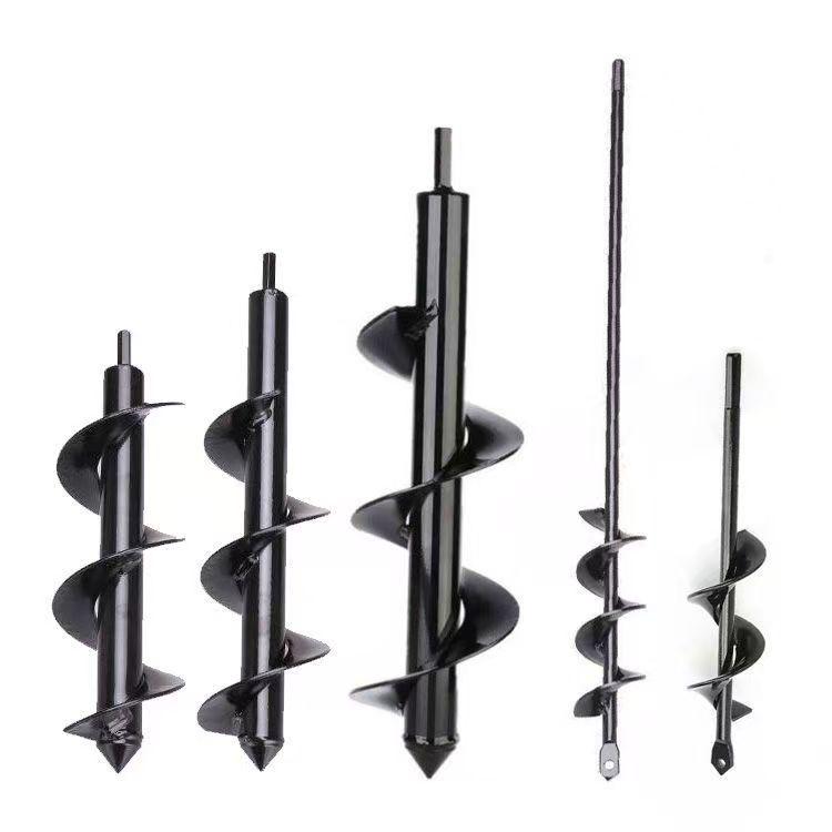 Electric Drill Bit Auger for Soil Loosening, Planting, and Digging Holes