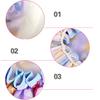 Waterproof Shower Hair Cap Butterfly Women Shower Cap Double Layer Bathing Cap Hat ARI