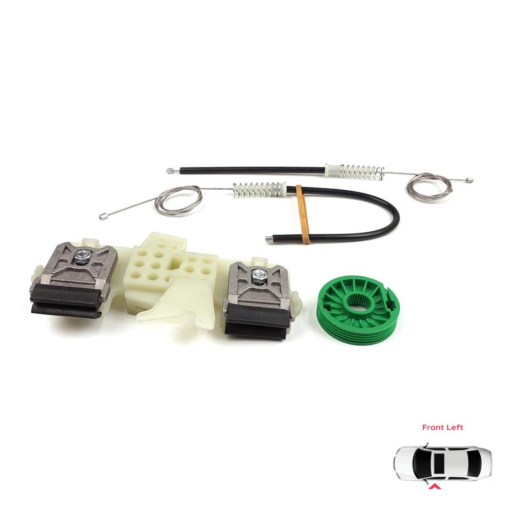 BWR5512 Ремкомплект стеклоподъемника передней левой двери для Ford Fiesta MK5 JH JD BE256 2001-2008 4/5 дверей 2S61A23201