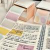 100PCS/Set Pull-out Design Memo Pad Full Adhesive Tearable Notepad  School Office Supplies