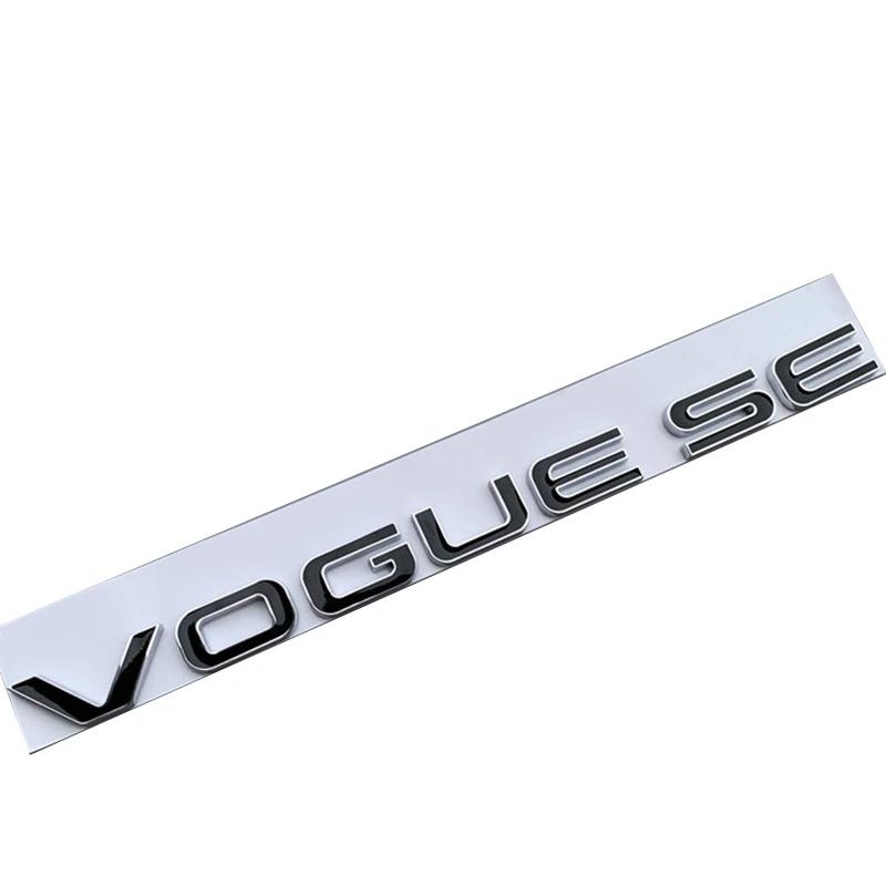3D ABS черный значок багажника автомобиля наклейка с буквами наклейка Voguese логотип эмблема для HSE SCV6 SDV8 автомобильные аксессуары