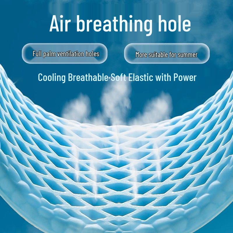 Summer Breathable Military Training Insoles: Antibacterial, Sweat-Absorbent, Odor-Resistant Cool Pads for Men and Women