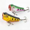 5.5CM/9G Topwater Fishing Lure с двойными крючками Реалистичная плавающая бионическая искусственная пластиковая твердая приманка для пресноводной соленой воды Рыболовные принадлежности