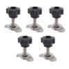 M8 x 35mm Stainless Steel Double Lug Threaded Stud Fitting Kit for Truck Bed Trailer   Control RV ATV