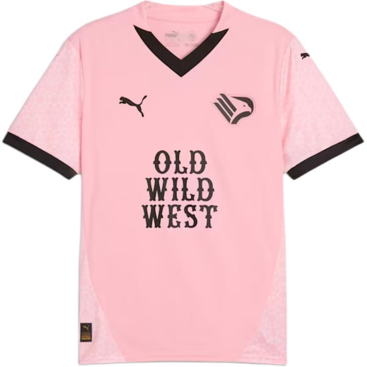 Puma Палермо ФК. 24/25 Домашняя футболка Мужская футболка Розовый 779023-01