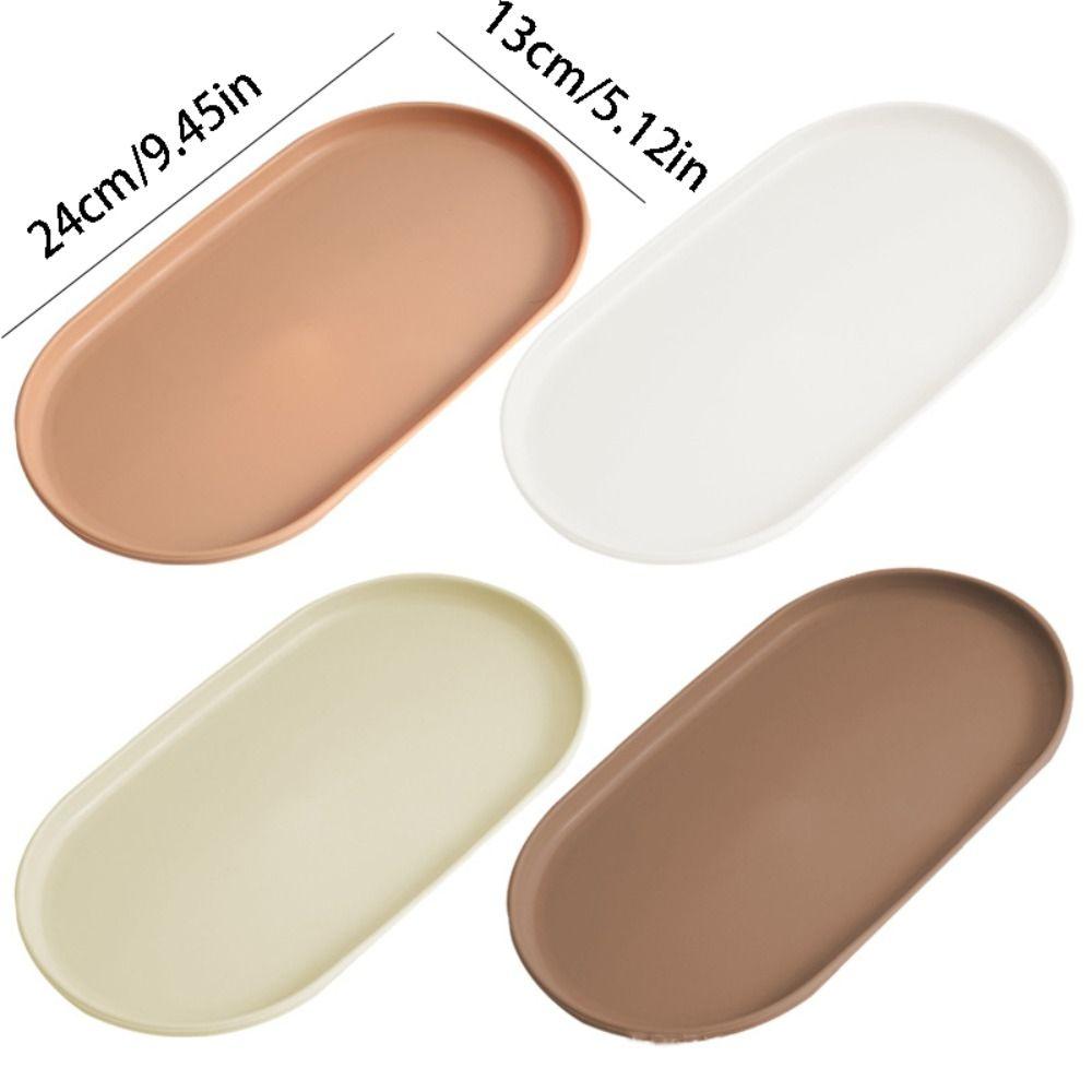 Пластиковый поднос для сервировки, овальное блюдо, кухонный органайзер, поднос для десертов, свадебная вечеринка