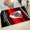 Custom Name River Plate Crest Carpet Rug Customizable Soft Washable Anti-Slip Home Living Room Sofa Mats Personalized Rug. 0909255
