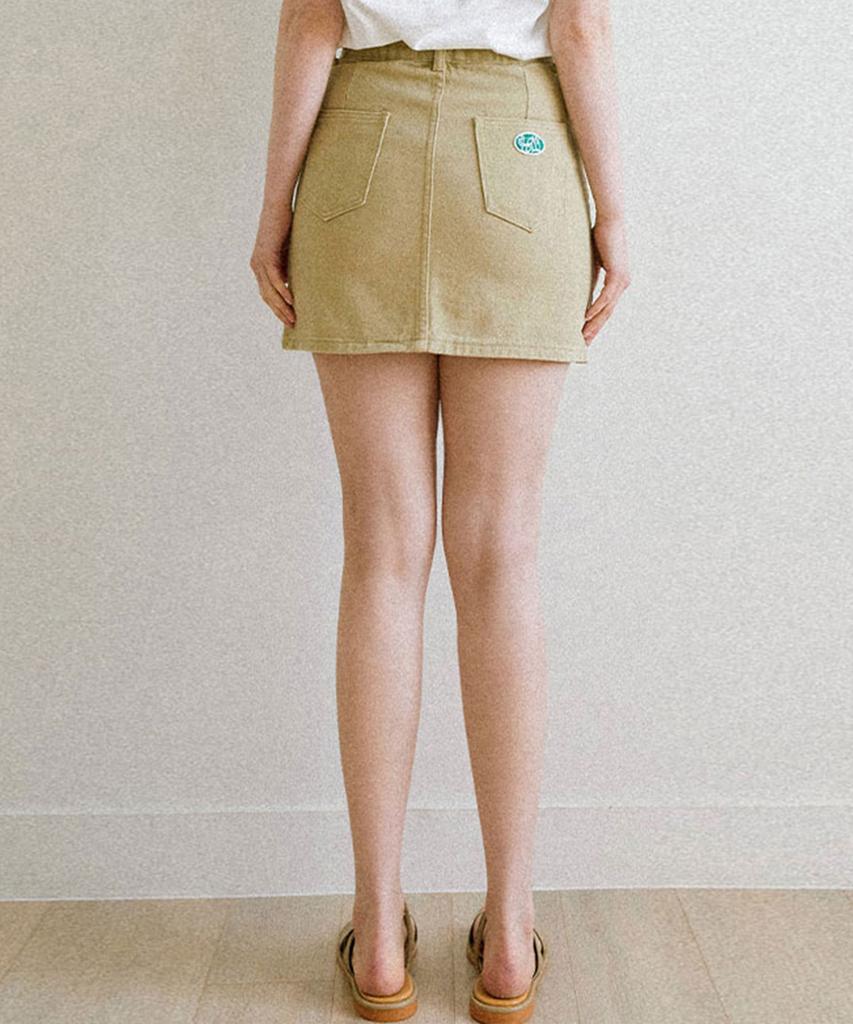 Slow Lolly Cotton Mini Skirt_4 Colors