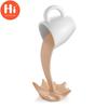 Hi Floating Coffee Cup Funny Sculpture Pouring Liquid Splash Mug 3D Art Ornaments for Office Desktop Home Kitchen Decoration