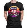 Route 66 Funny 100 Cotton Tshirt Route 66 Tees Tops For Unisex