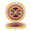 BestBuy Poker Chips Poker Set Chip Set 300 фишек Пронумерованные игральные карты Казино Игра Казино Набор Серебряный футляр