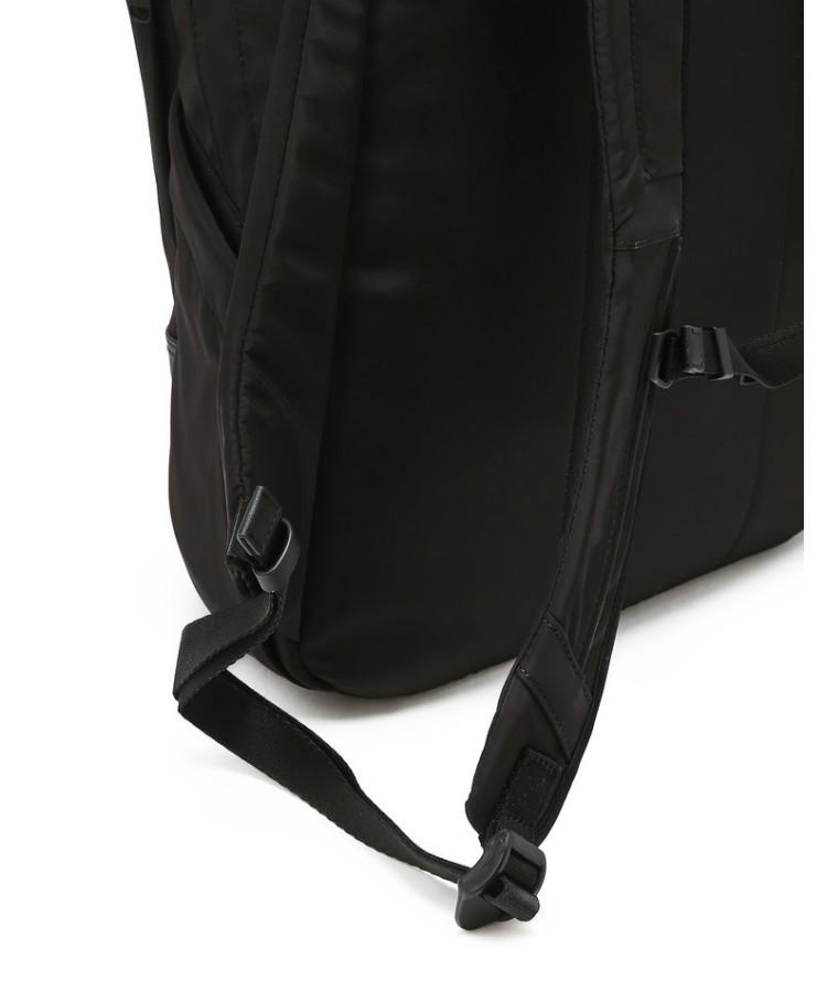 Jillstuart Men Acc [Orne][Metal Logo] Nylon Leather Contrast Black Backpack