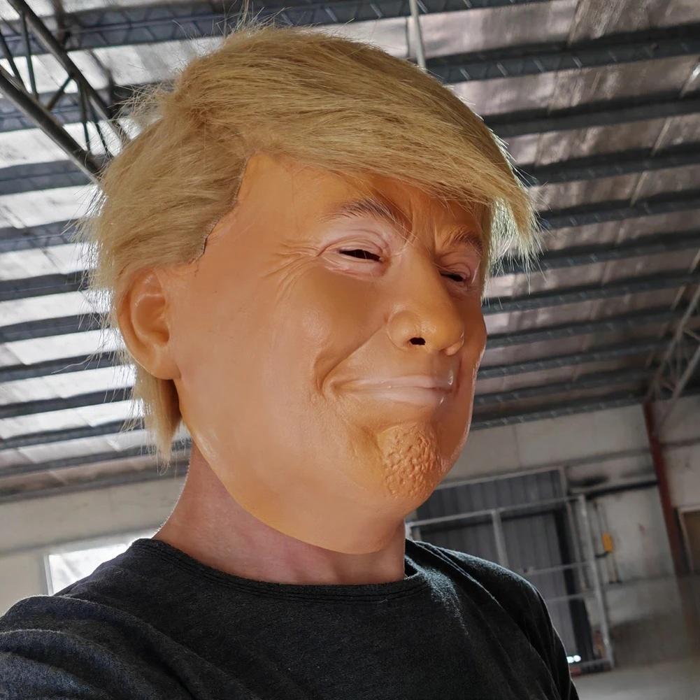 Маска Трампа 2025 Маски для лица Трампа Маски для косплея Латексные туши Аниме-туши Голосование за президента Костюмы на Хэллоуин Реквизит