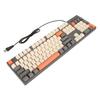 Проводная клавиатура на 104 клавиши, 3 цвета, милая игровая клавиатура, USB-интерфейс, офисная клавиатура для 7 8 10 11, для OS X