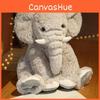 Elephant Plush Toy Long Hair Comfort Doll Simulation Bed Decoration Throw Pillow