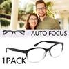 1PC Auto-Focus Reading Glasses - Resin Lenses Stylish Multicolor Frames Unisex Metal Hinges Lightweight & Durable for Everyda