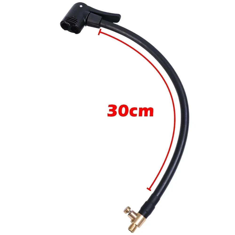 Зажим для накачивания шин автомобиля, удлинитель для воздушного насоса, адаптер 2 в 1, инструмент для ремонта шин автомобиля, может спускать воздух, соединитель для шланга, аксессуары