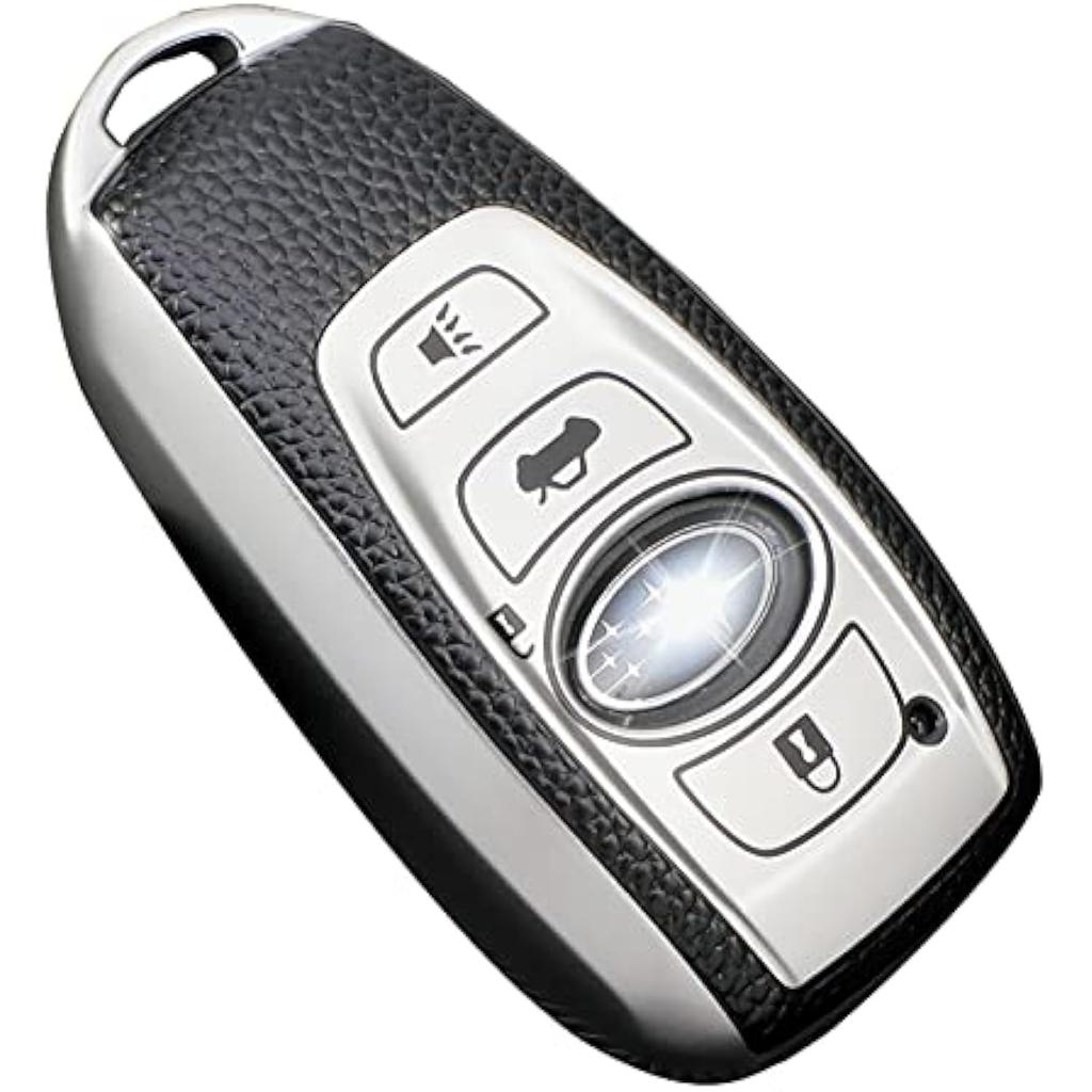 Чехол для брелока Subaru, мягкий высококачественный чехол из ТПУ с полным покрытием для защиты брелока Subaru Smart Key,