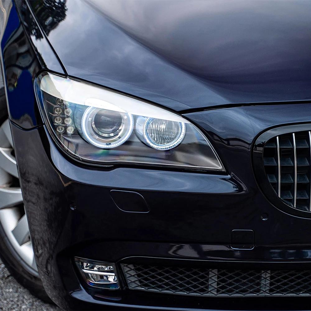 Автомобильная наклейка Виниловая пленка для обтяжки Azurite Black Metallic PET Наклейка Без пузырей Автонаклейки Автоаксессуары Внешний вид Салон